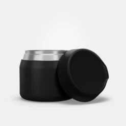 Quechua Stainless Steel Isothermal Food Box For Hiking MH500 0.5 L Black -Decathlon kecf07f6b93c0658ae7112180b355b89a