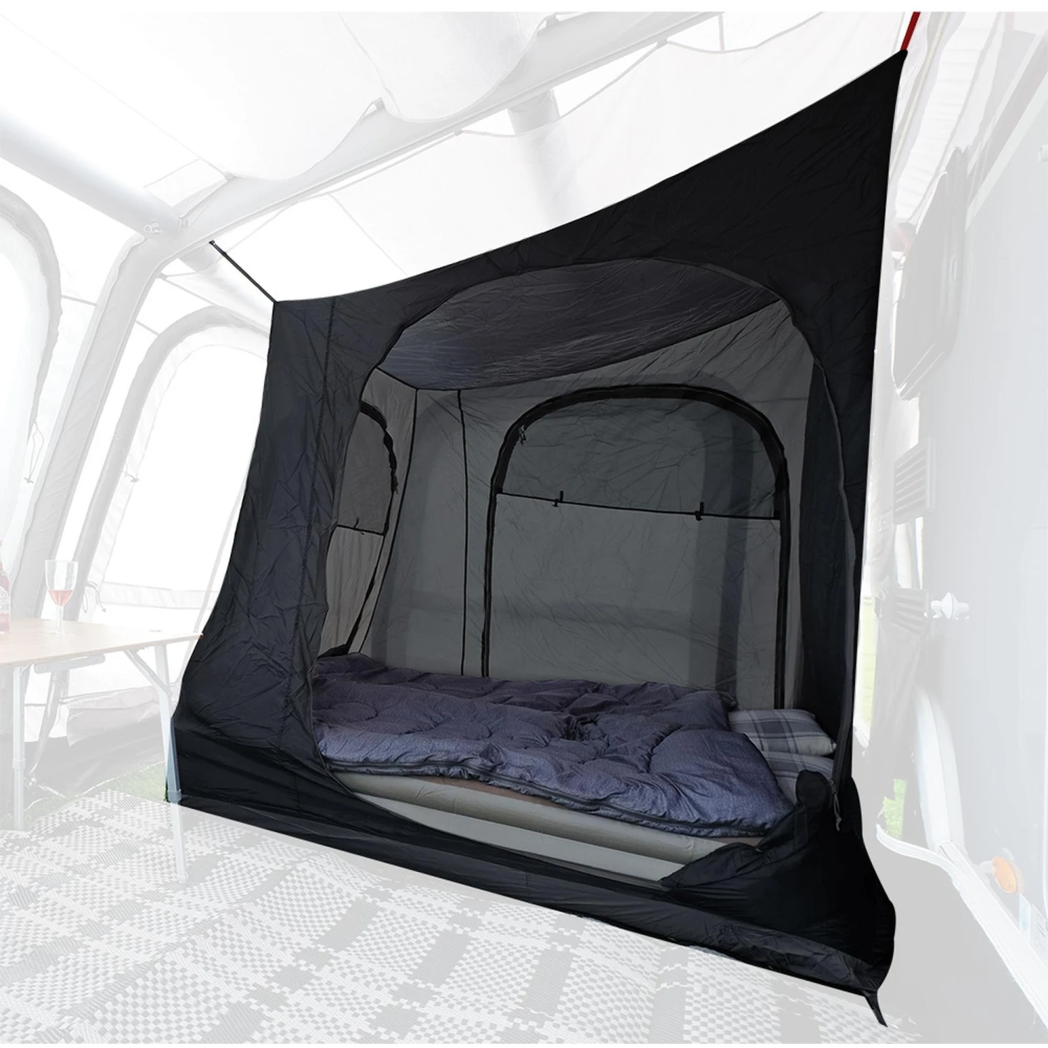Vanguard Vango Caravan Awning Hanging Bedroom Inner Tent Midnight 5 Vanguard Vango Caravan Awning Hanging Bedroom Inner Tent Midnight - Image 3
