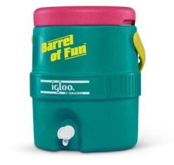 IGLOO Retro Barrel Of Fun 2 Gallon -Decathlon kfbcebd99740de5cd1b618c70f472032a